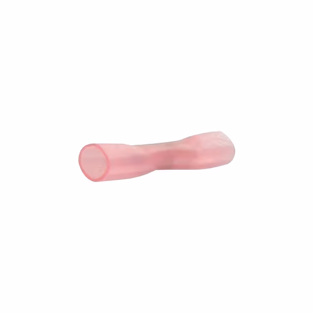 Cosse raccord bout a bout thermoretractable rouge sachet de 50