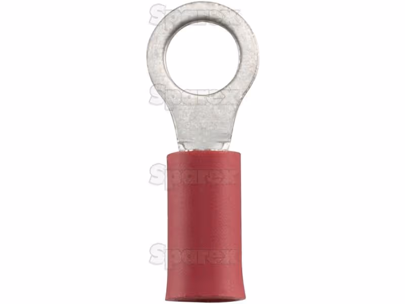Cosses à plage ronde, double Grip, 5.3mm, rouges (0.5 - 1.5mm) - Vendu par 100