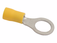 Cosses à plage ronde, Standard Grip, 10.5mm, jaunes (4.0 - 6.0mm) - Vendu par 100