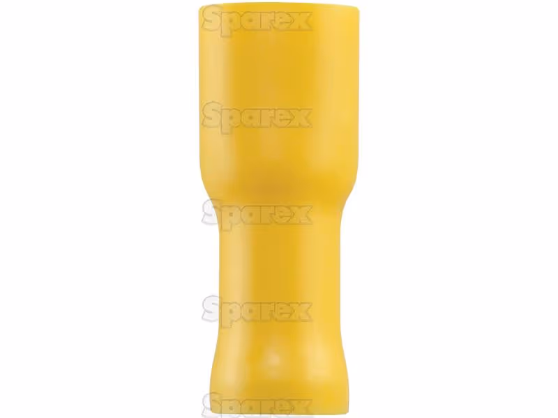Cosses, double Grip - Mâle, 6.3mm, jaunes (4.0 - 6.0mm), (par sac - Vendu par 100