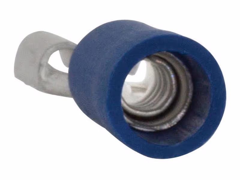 Cosses, Standard Grip - Femelle, 6.3mm, bleues (1.5 - 2.5mm) - Vendu par 100