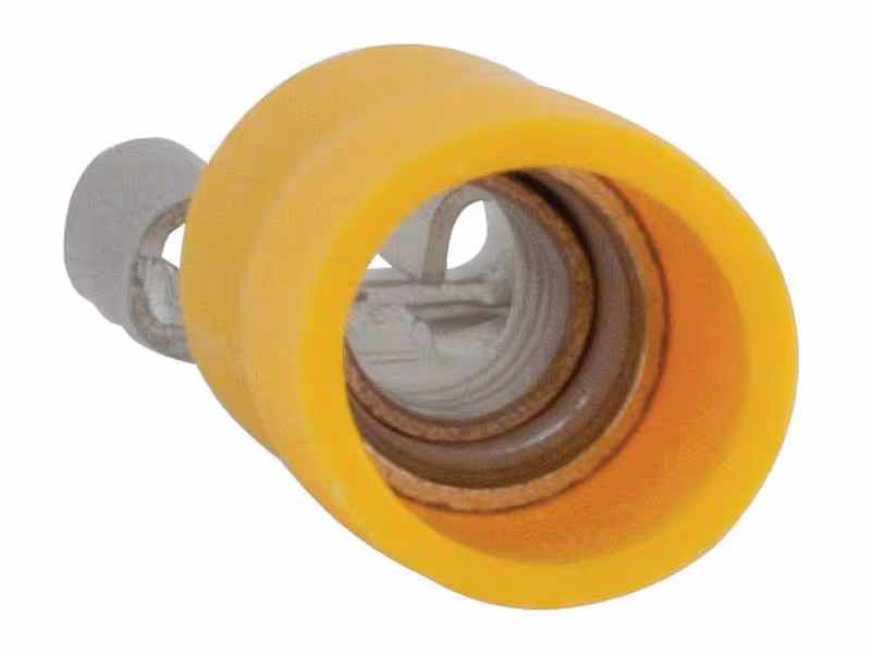 Cosses, Standard Grip - Femelle, 9.5mm, jaunes (4.0 - 6.0mm) - Vendu par 100
