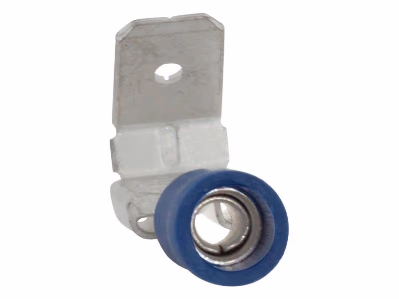 Cosses, Standard Grip - mâle femelle, 6.3mm, bleues (1.5 - 2.5mm) - Vendu par 100