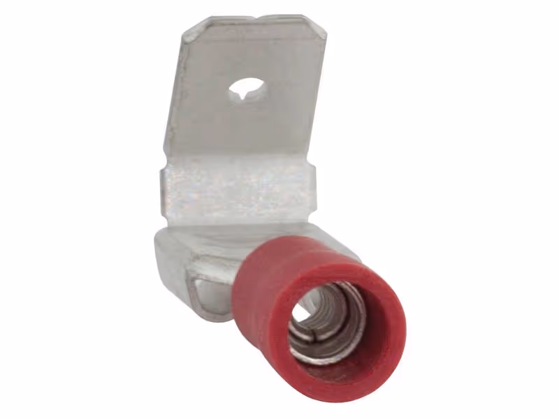 Cosses, Standard Grip - mâle femelle, 6.3mm, rouges (0.5 - 1.5mm) - Vendu par 100