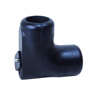 Coude caoutchouc avec purge Ø50mm