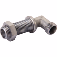 Coude passe cloison 16S