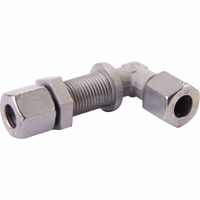 Coude passe cloison 28L