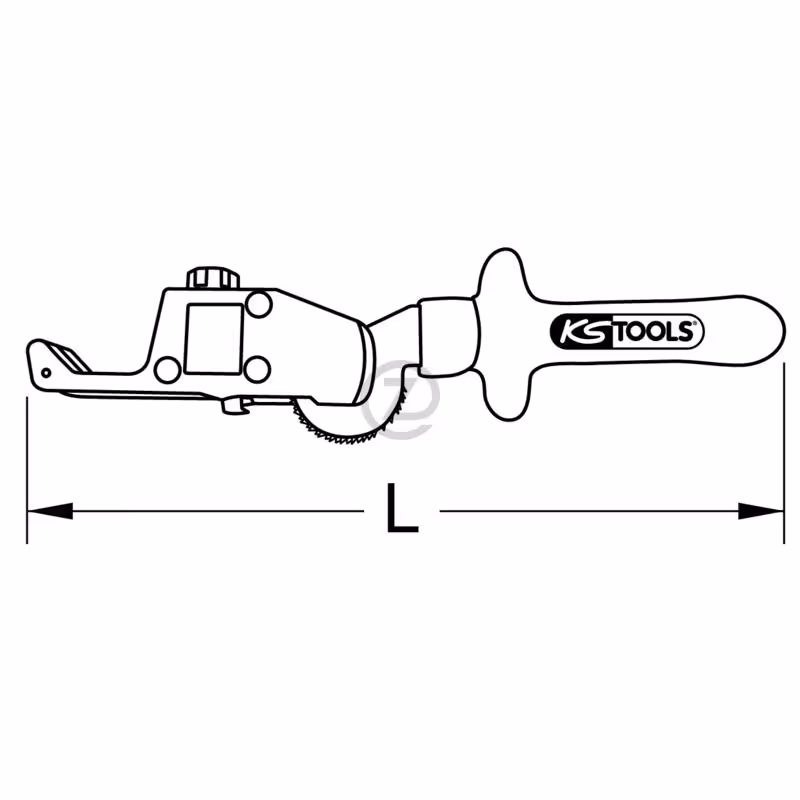 Coupe gaine de câble isolé, 240mm