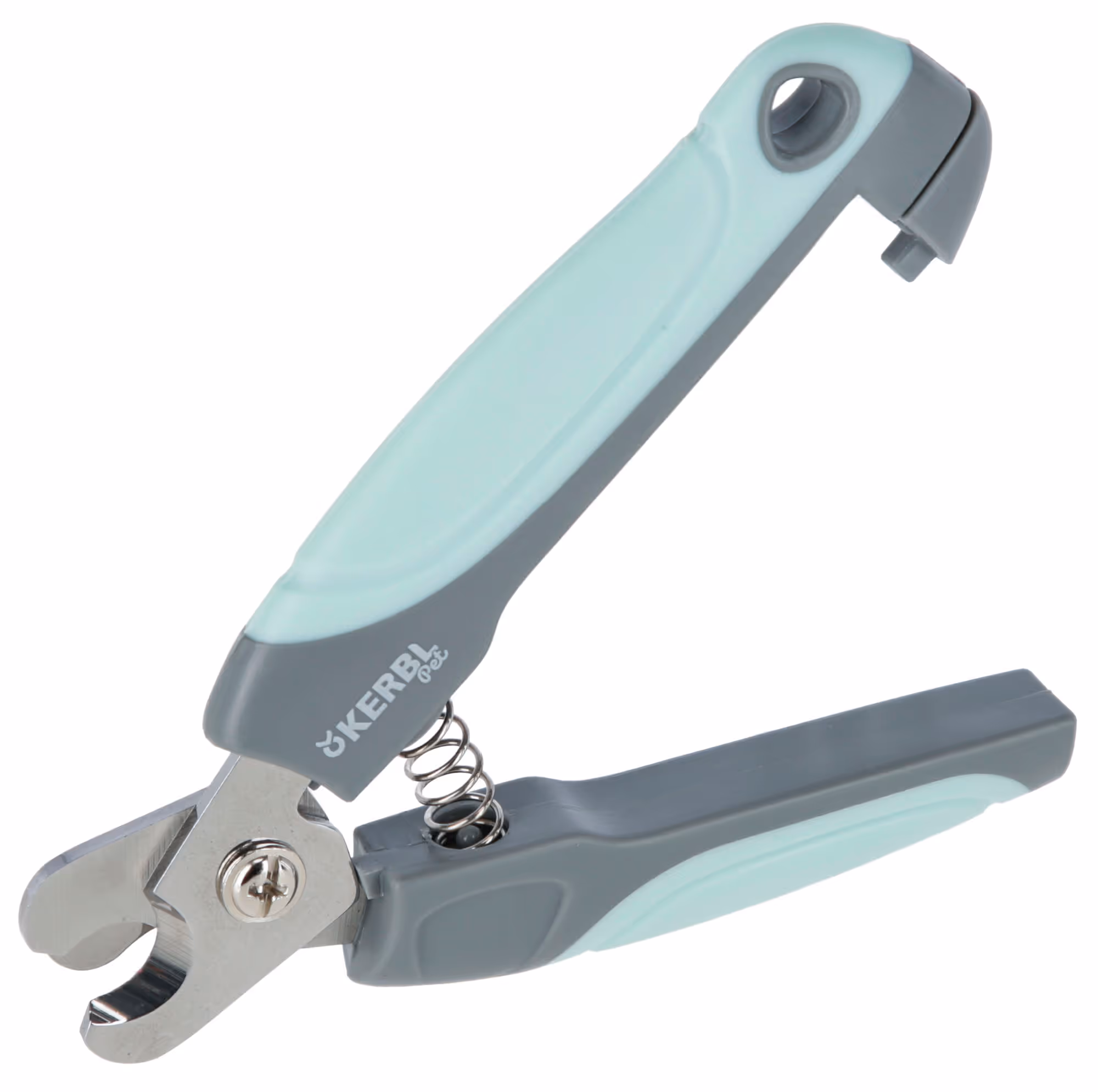 Coupe-griffes turquoise/gris, 14cm
