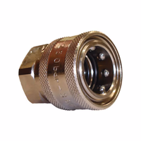 Coupleur a bille inox femelle - f g 3/8 (box)