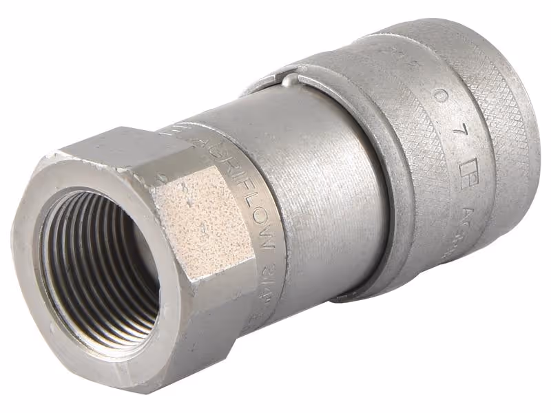 Coupleur à face plane Femelle Sparex 3/8'', filetage Filetage femelle 1/2'' BSP
