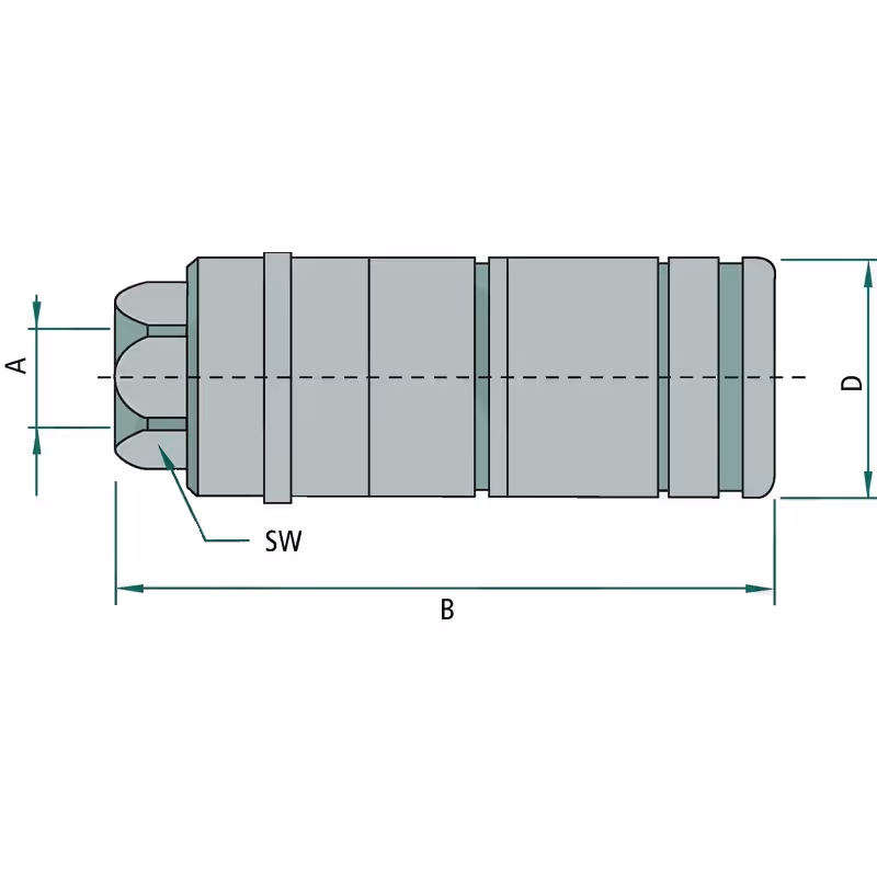 Coupleur hydraulique M22X1.5
