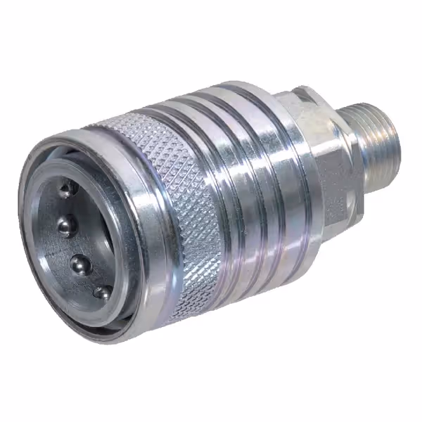 Coupleur rapide femelle 1/2 filetage mâle 3/8'' BSP