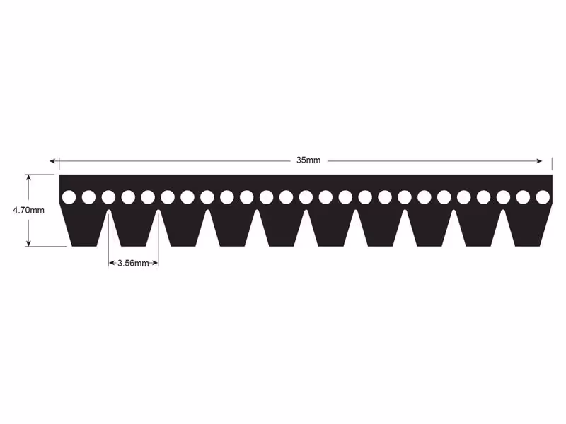Courroie 10PK1935 - adaptable sur tracteurs Fendt - ref 01183513
