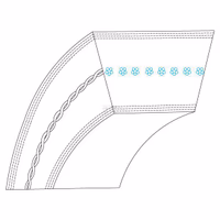 Courroie 15,9x1511mm