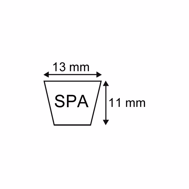 COURROIE KM22 NM SPA2932 ORIGINE FAHR JEU DE 4
