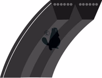 COURROIE PLATE 5/8 51-1/2POUCES