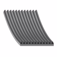 Courroie trapézoïdale à nervures