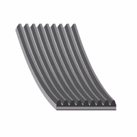 Courroie trapézoïdale à nervures