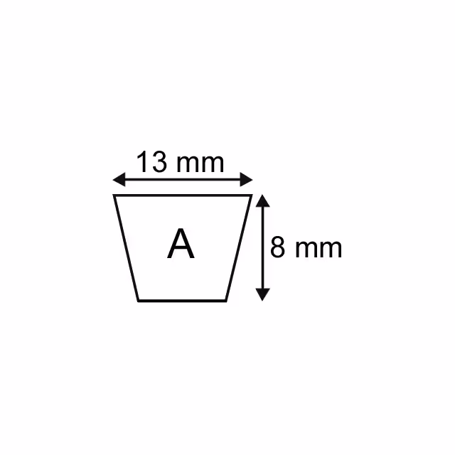 Courroie trapezoidale lisse a96,5 origine mitsuboshi