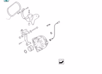 Courroie Ventilateur - Alternateur 87373569 | Case IH