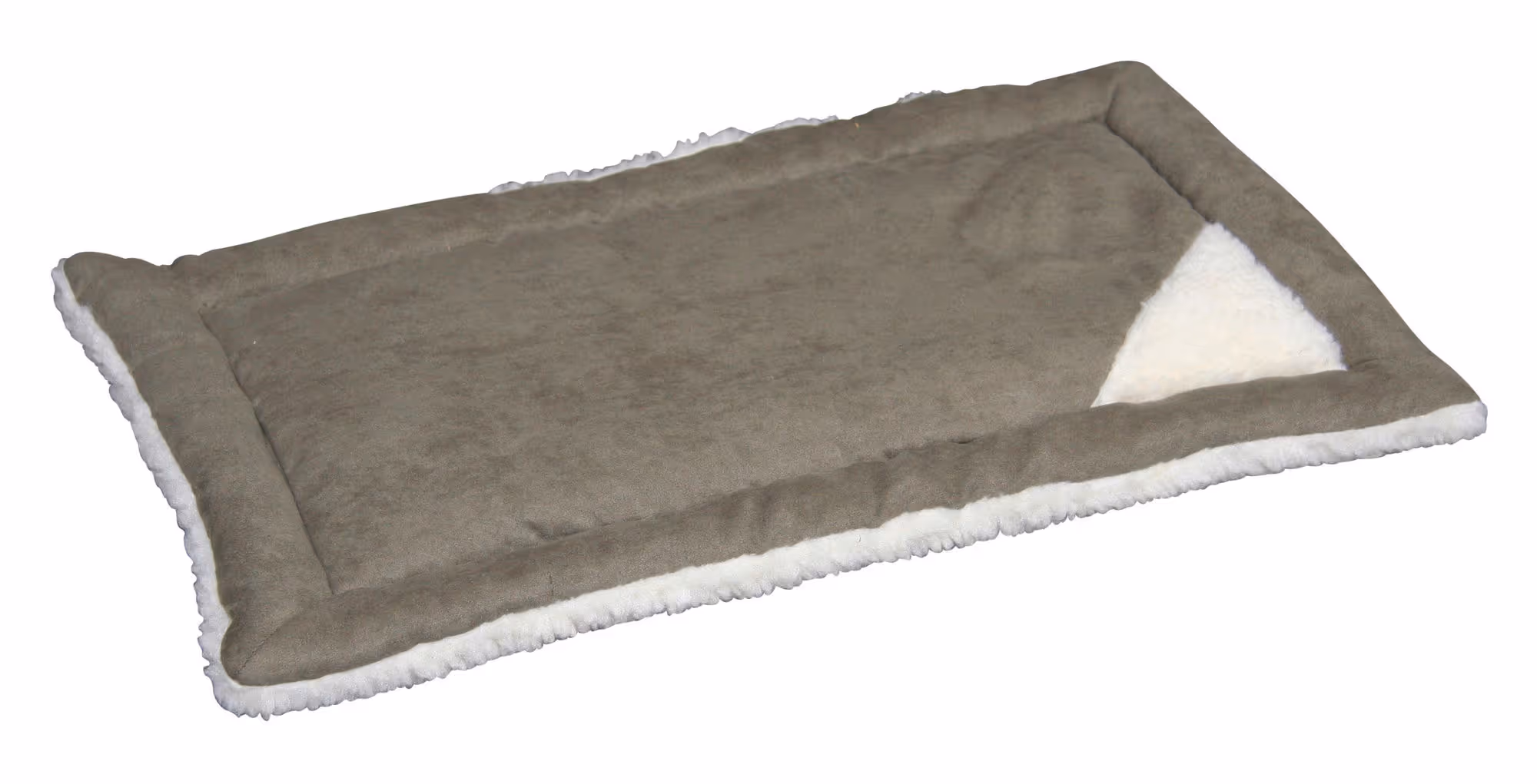 Coussin Cleo gris/blanc, 43X23cm