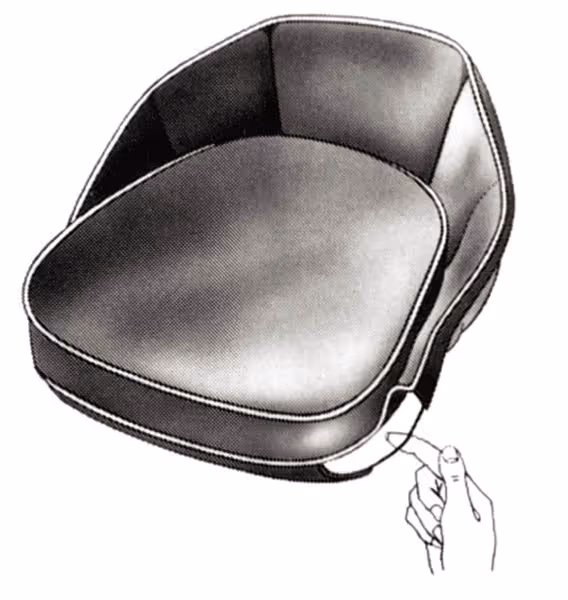 Coussin de siege Adaptable