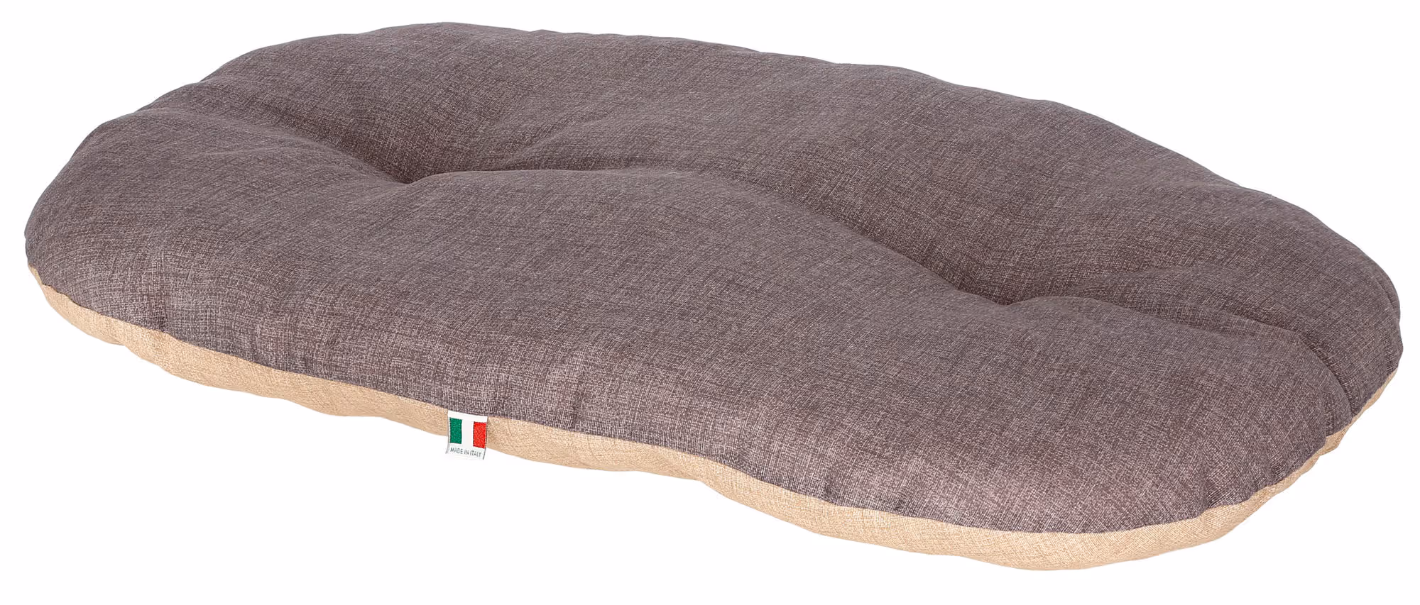 Coussin Loneta beige/gris, 92X64cm