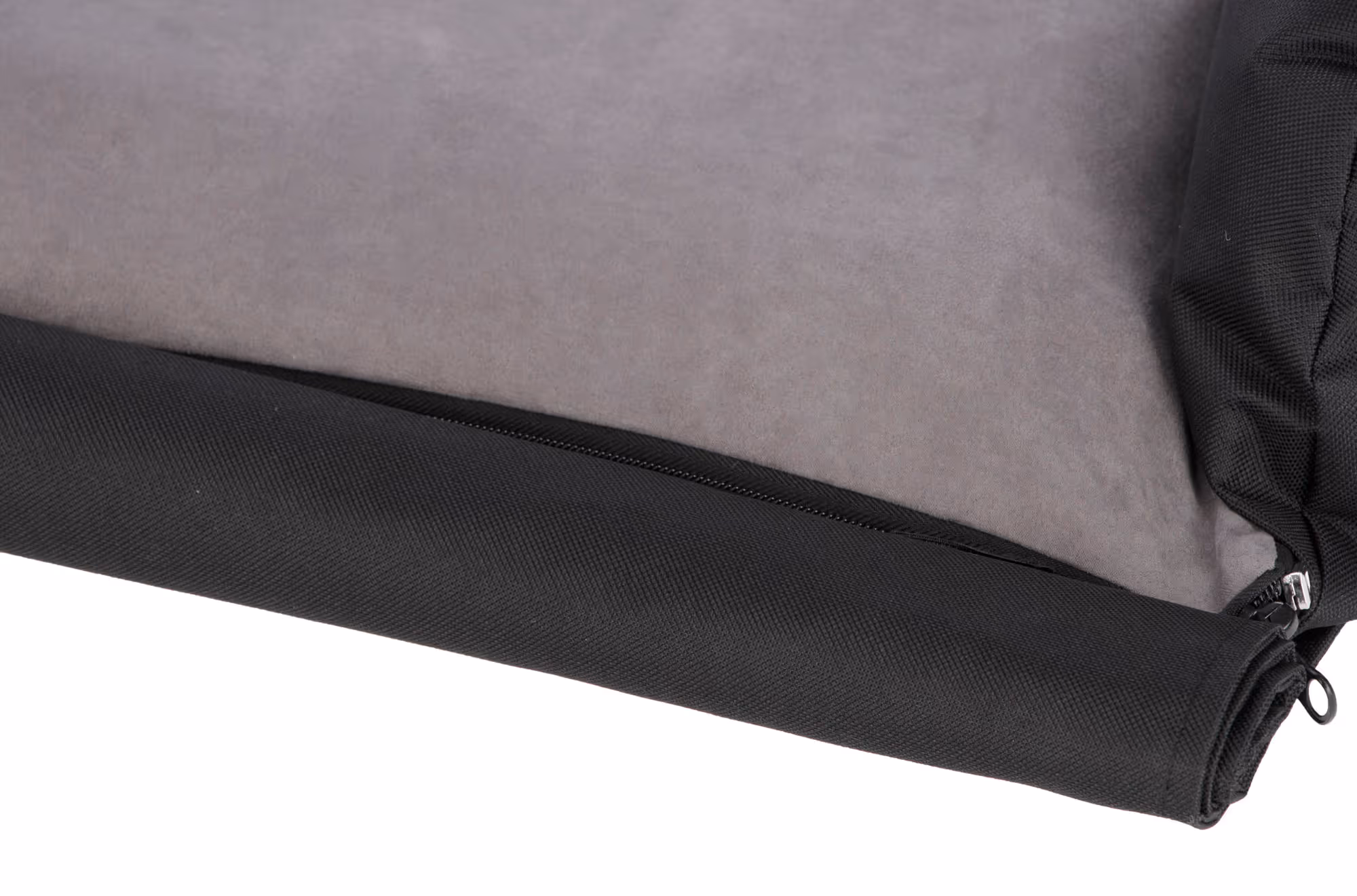 Coussin pour coffre gris/noir, 95X75cm
