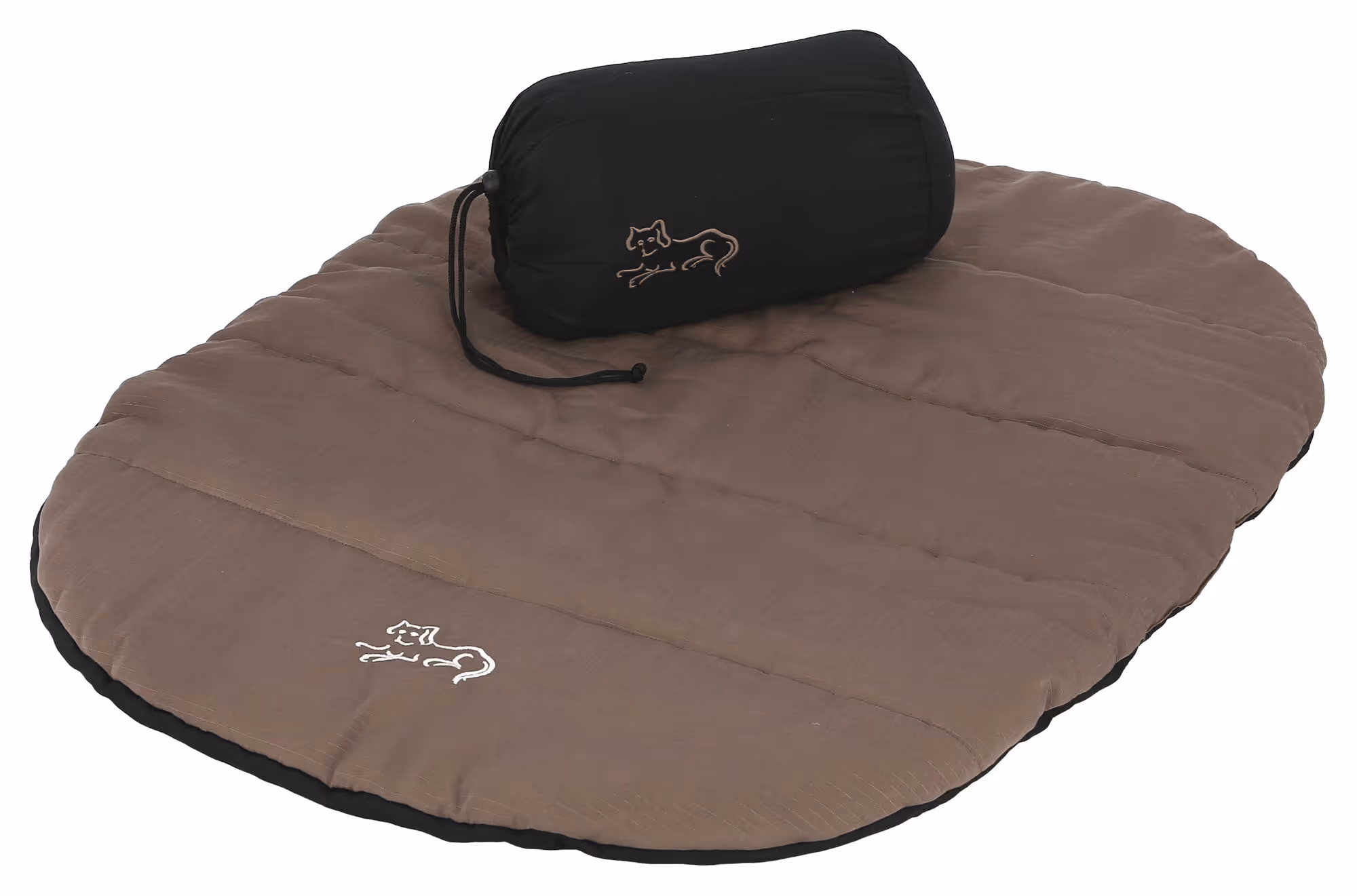 Coussin Traveller taupe, 85X65cm