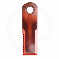 Couteau de broyeur Fée - 175 x 50 x 4 mm avec Alésage 20 mm - Universel