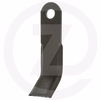 Couteau 245 x 60 x 8 mm - ø 25.5 mm