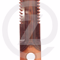 Couteau de broyeur lisse 173 x 50 x 4.5 mm - ø 20.1 mm