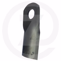 Couteau de faucheuse 127 x 50/35 x 4 mm - ø 20.5/23 mm (25 pcs)