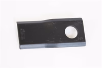 Couteau de faucheuse droit 105 x 50 x 4 mm - ø 20.50 mm (24 pcs)