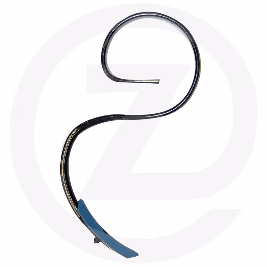 Couteau de faucheuse droit 106 x 48 x 4 mm - ø 19 mm (1 pc)