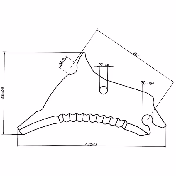 Couteau de presse Kuhn Z4545590