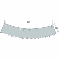 Lame de scie Kemper dentelé Adaptable
