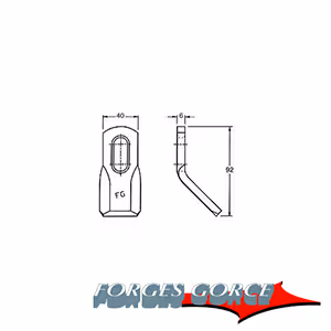 Fleau broyeur Forges Gorce 106552, SME6 Adaptable