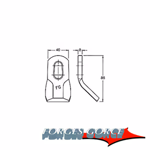 Fleau broyeur Forges Gorce 0901160, 0901049, TX95-C Adaptable