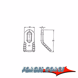 Fleau broyeur Forges Gorce SM40R Adaptable