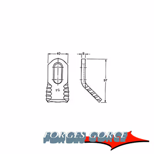 Fleau broyeur Forges Gorce SM40RL Adaptable