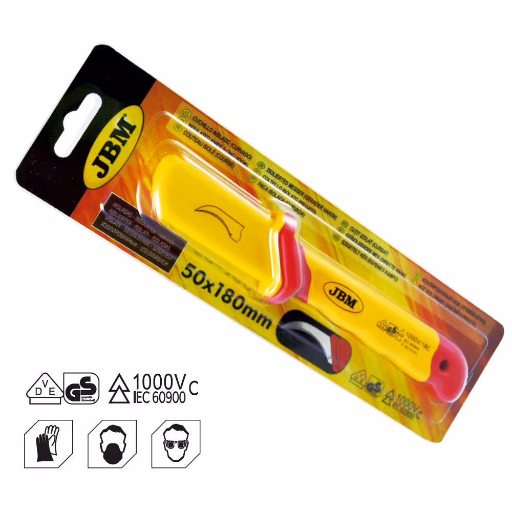 Couteau isolant (courbé)