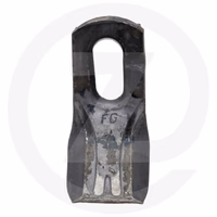 Couteau montage rapide 97 x 40 x 8 mm - ø 17.5 x 38.5 mm