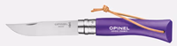 Couteau opinel baroudeur nø7 aubergine