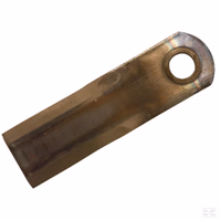 Couteau rotatif broyeur de paille 175x50x4 mm Ø 20 mm