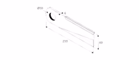 COUTEAU S/ BEC CNH 233X60 1BIS