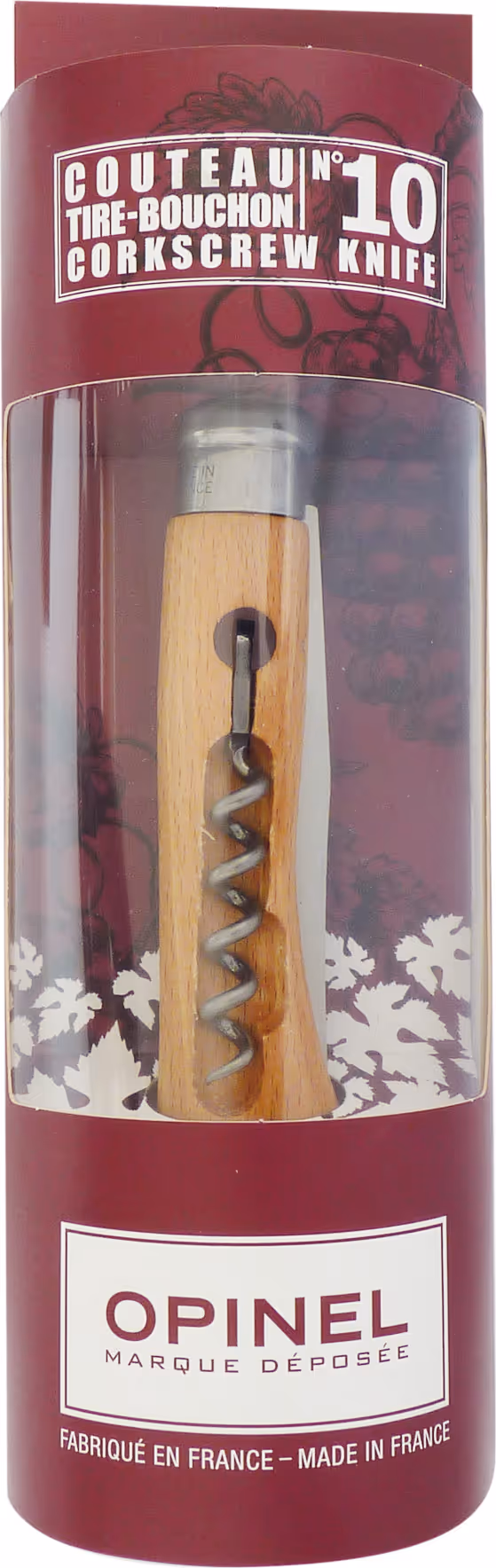 Couteau tire bouchon n°10 "opinel"