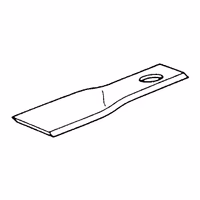 COUTEAU VRILLE GAUCHE 48X4X107 MM TROU 18,5 MM TYPE KVERNELAND 90261559