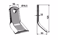 Fleau broyeur Adaptable